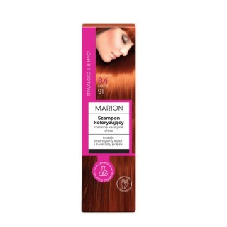 Шампунь для волосся Marion Color 4-8 миття /8.4/ Мідний 100 мл