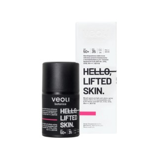 Veoli Botanica Hello , Lifted Skin Light Protective Cream Against Photoaging SPF50 + with Neuropeptides 0.2 2% 50 ml