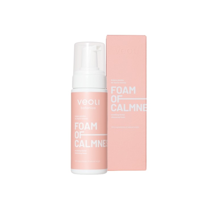 Veoli Botanica Mousse de Calme Mousse Nettoyante Apaisante Visage 150 ml