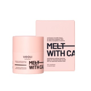 Veoli Botanica Melt with Calmness emulgerende, verzachtende make-up remover boter met SPF 40 g