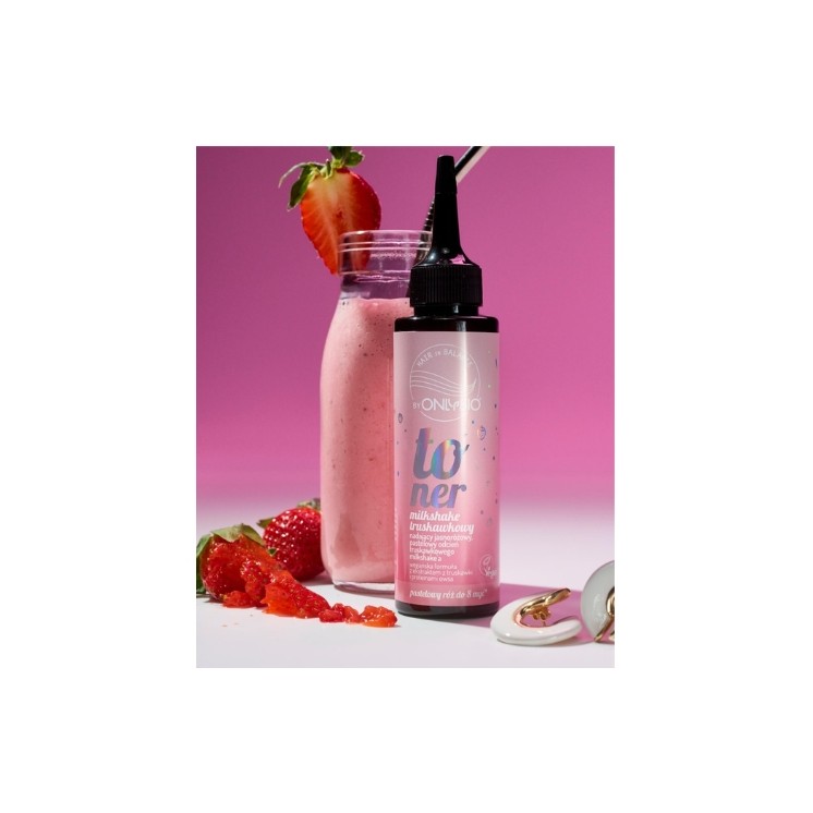 OnlyBio Hair in Balance Haartoner Erdbeermilchshake 100 ml