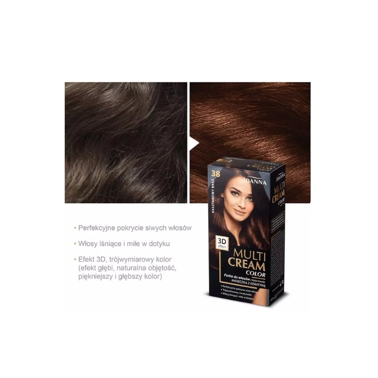 Joanna Multi Cream Colour Haarverf /38/ Kastanjebruin