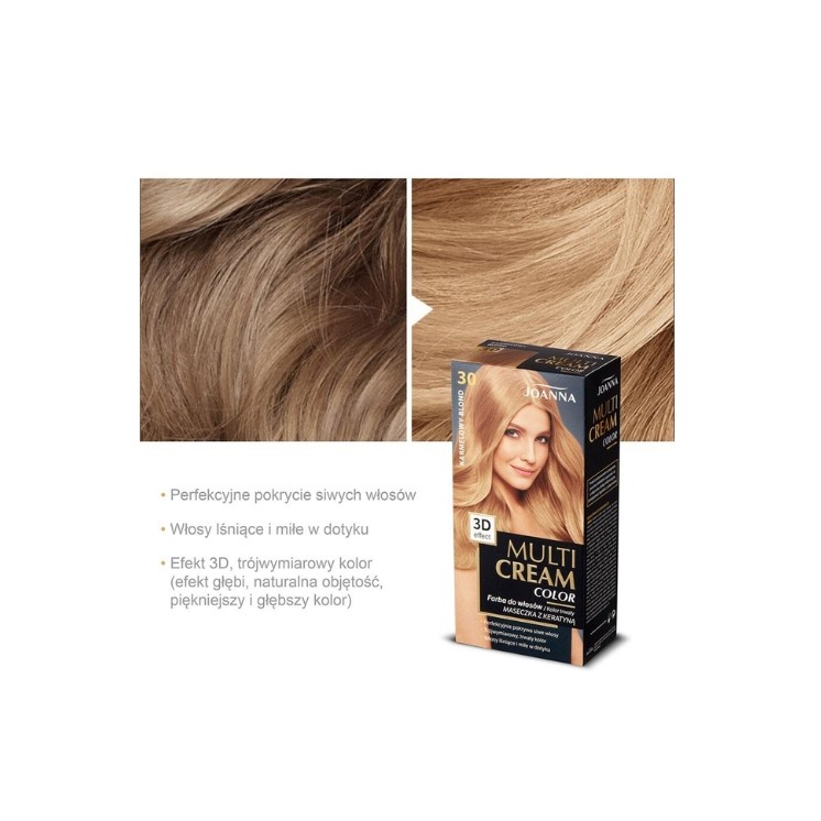 Joanna Multi Cream Color Hair dye /30/ Caramel blond