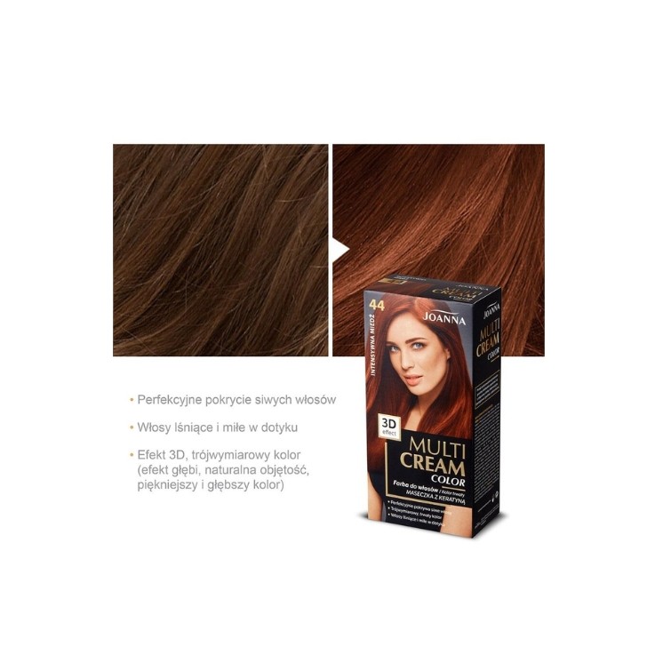 Joanna Multi Cream Color Hair dye /44/ Intense copper