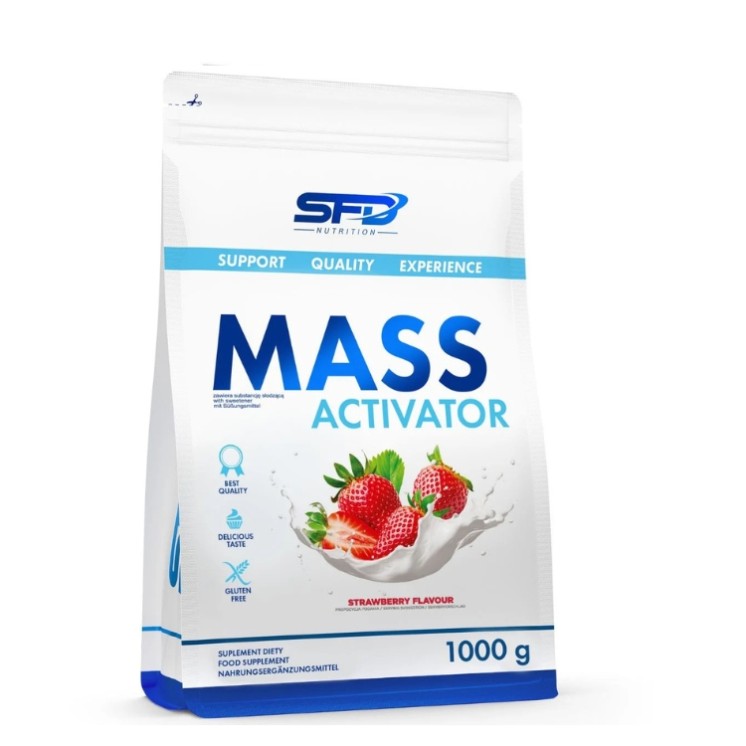 AllNutrition Accélération de Masse Strawberry 1000 g