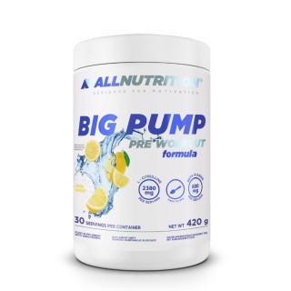 AllNutrition Big Pump Pré-entraînement Lemon 420 g