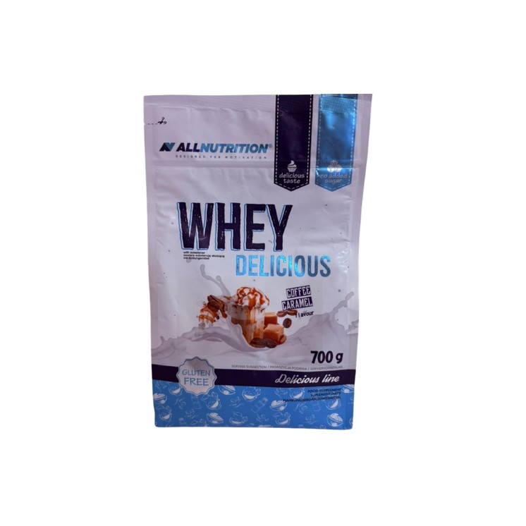 AllNutrition Wei-eiwit Heerlijke Coffee Caramel 700 g