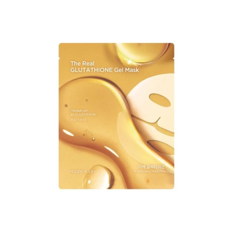 Освітлююча тканинна маска Holika Holika The Real Glutathione Gel Mask 35 г