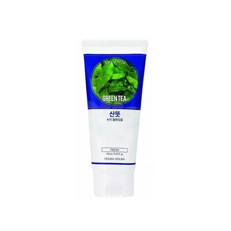 Holika Holika Daily Fresh Cleansing Foam Green Tea odświeżająca Pianka do twarzy 150 ml