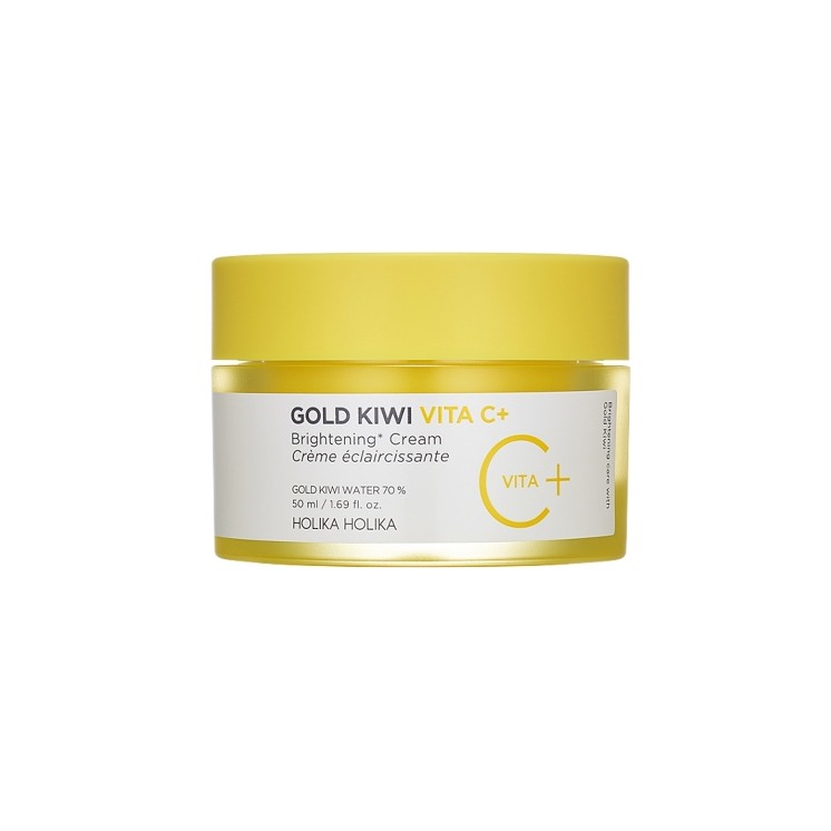 Holika Holika Gold Kiwi Vita C Plus Crème Illuminatrice Visage 50 ml
