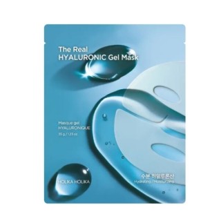 Holika Holika The Real Hyaluronic Gel Mask Intensiv Feuchtigkeitsspendende Tuchmaske 35 g