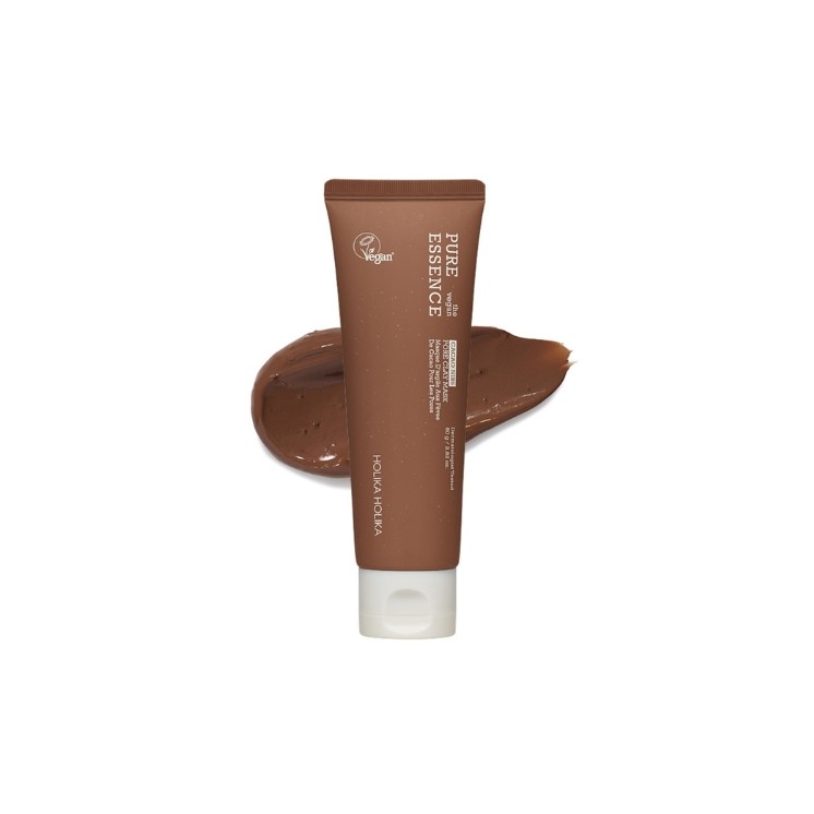 Holika Holika Pure Essence The Vegan Cacao Nibs Pore Clay Mask detoksykująca Maseczka do twarzy 80 g