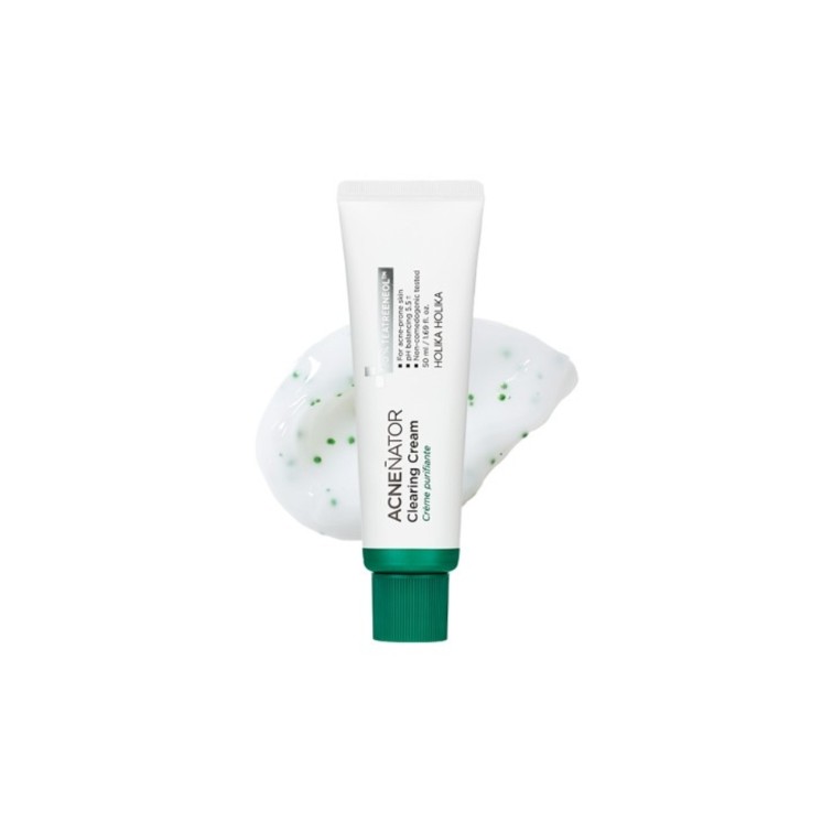 Holika Holika Acnenator Cream purifiante, crème apaisante pour l'acné i do les peaux à problèmes 50 ml