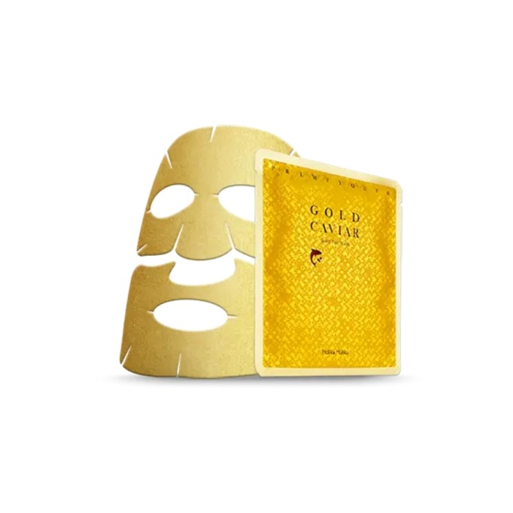 Holika Holika Prime Youth Gold Caviar Gold Foil Mask Nourishing Sheet Mask 25 g