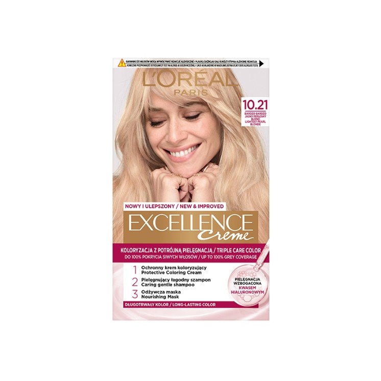 L'oreal Excellence Creme /10.21/ Very Very Light Pearl Blond