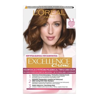L'oreal Excellence Creme Hair dye / 5 / Light Golden Brown