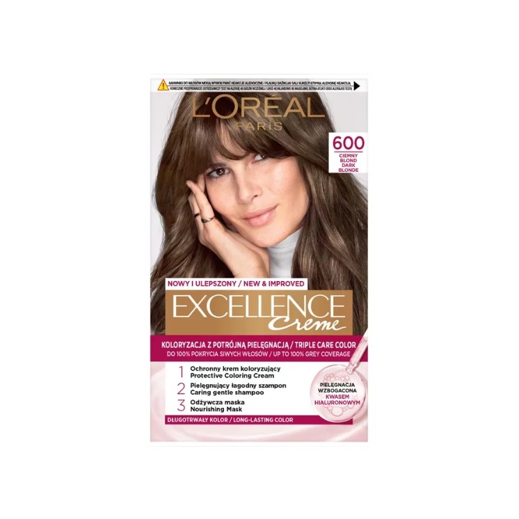 Фарба для волосся L'oreal Excellence Creme /6оо/ Натуральний темно- Blond