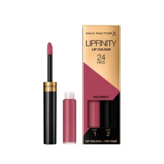 Max Factor Lipfinity Lip Colour Long-Lasting Lipstick met Permawear System /55/ Sweet 2,3 ml + 1,9 g