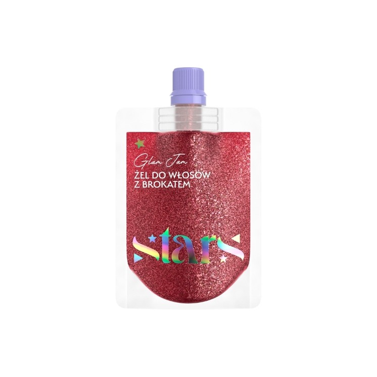 Гель для волосся Stars from the Stars Glam Jam з блискітками Rose Gold 50 мл
