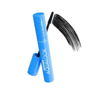 Claresa Aqualook pogrubiająco-wydłużajacy wodoodporny Tusz do rzęs Black 8 g