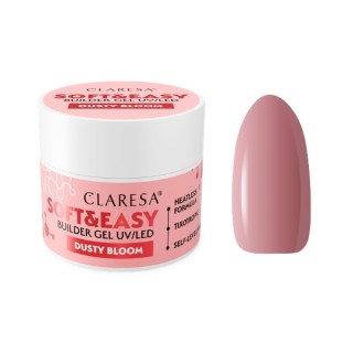 Claresa Soft & Easy Żel budujący do paznokci Dusty Bloom 45 g