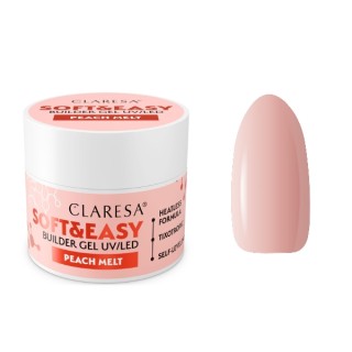 Claresa Soft & Easy Peach Melt Nagelaufbaugel 45 g