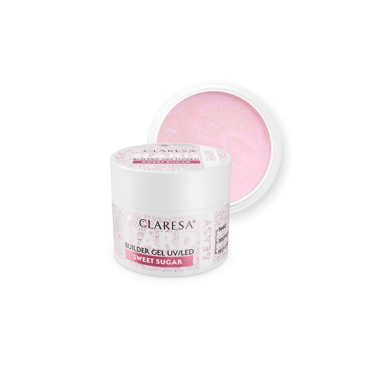 Гель для нарощування нігтів Claresa Hard & Easy Sweet Sugar 45 г