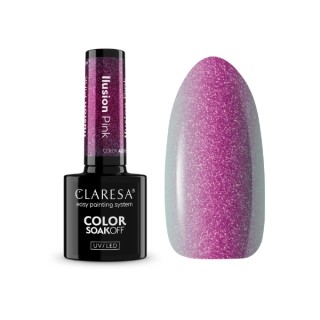 Claresa Alchemy Illusion Hybrid Nagellak Pink 5