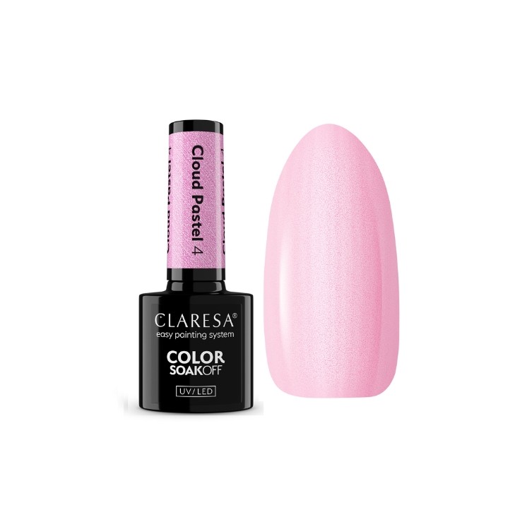 Гібридний лак для нігтів Claresa Cloud Pastel /04/ 5 г