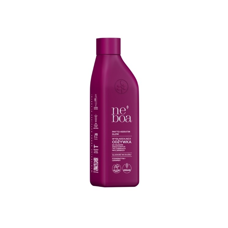 Neboa Phyto-Keratin Glow Glättungs-Conditioner für geschädigtes und nach dem Friseurbesuch gepflegtes Haar, 300 ml