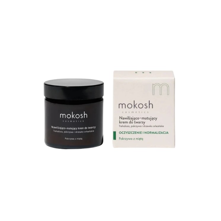 Mokosh kojąco-nawilżający Krem do twarzy Pokrzywa z miętą 60 ml