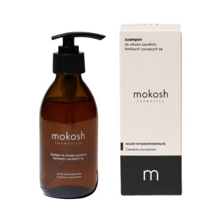 Mokosh Cherry and Amber Шампунь для високопористого, шорсткого, ламкого та кучерявого волосся 200 мл