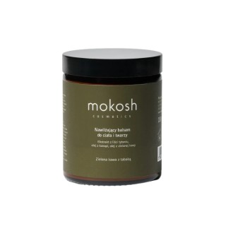 Mokosh nawilżający Balsam do ciała Zielona kawa i Tabaka 180 ml