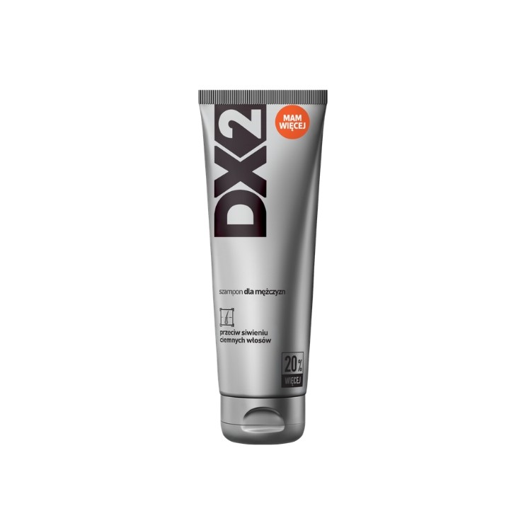 DX2 Anti-grijs shampoo voor donker haar voor mannen 180 ml