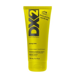 DX2 Young Men Szampon oczyszczająco-nawilżający do włosów dla mężczyzn 150 ml
