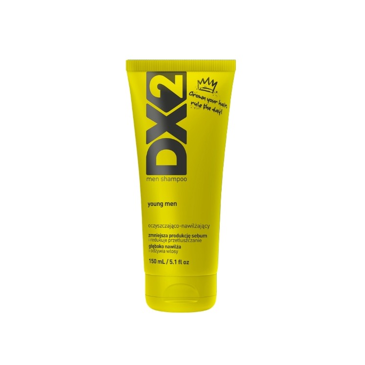 DX2 Young Men Reinigungs- und Feuchtigkeitsshampoo für Männer 150 ml
