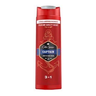 Old Spice Douchegel en Shampoo 3-in-1 Capitan 400 ml