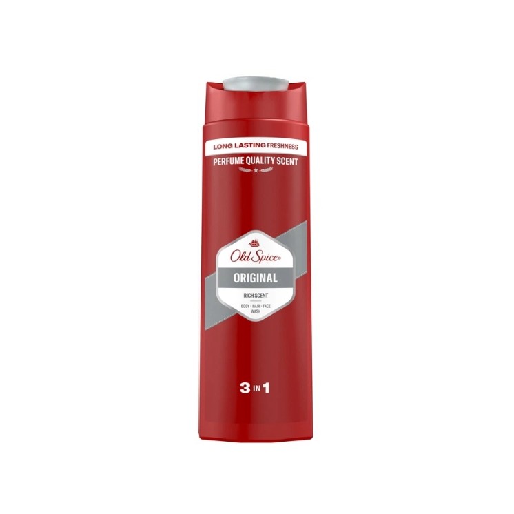 Old Spice Duschgel und Shampoo 3 in 1 Orginal 400 ml