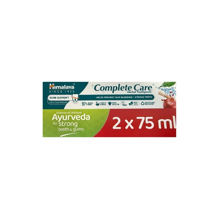 Зубна паста Himalaya Ayurveda Complete Care для подразнених ясен 2 x 75 мл