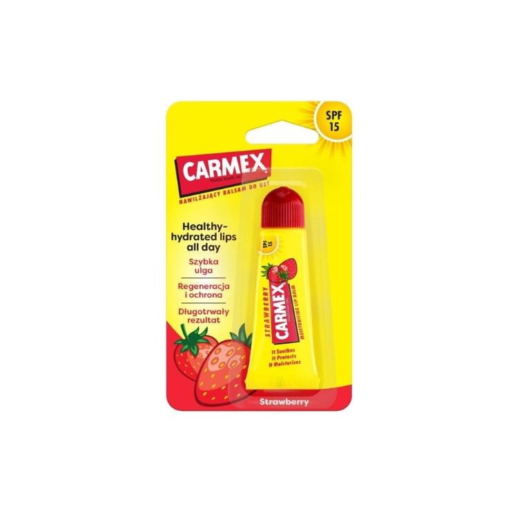 Carmex ochronna Pomadka do ust Strawberry SPF15 10 g