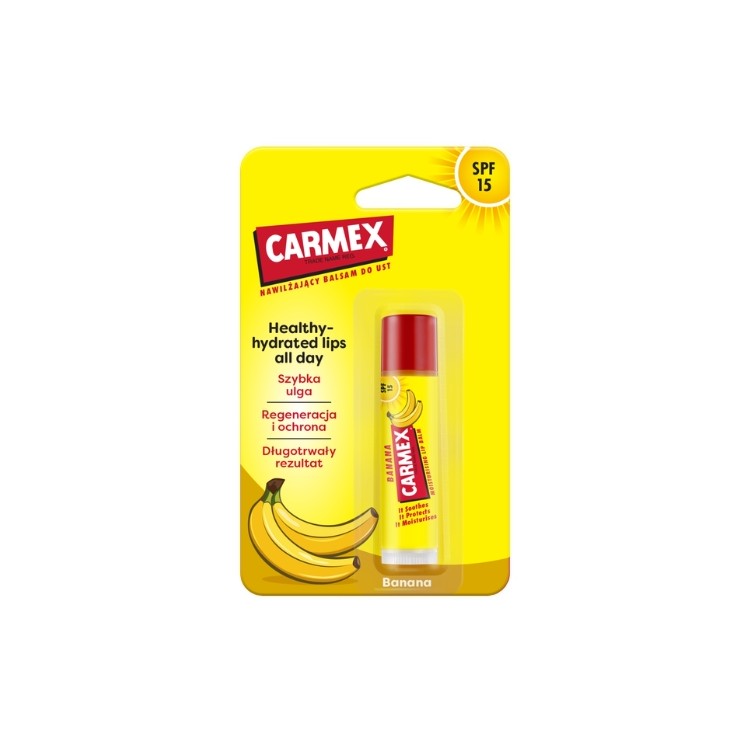 Carmex Beschermende Lippenbalsem Banaan SPF15 4,25 g