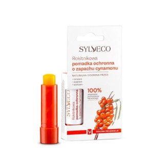 Sylveco Duindoornlipbalsem met kaneelgeur 4,6 g
