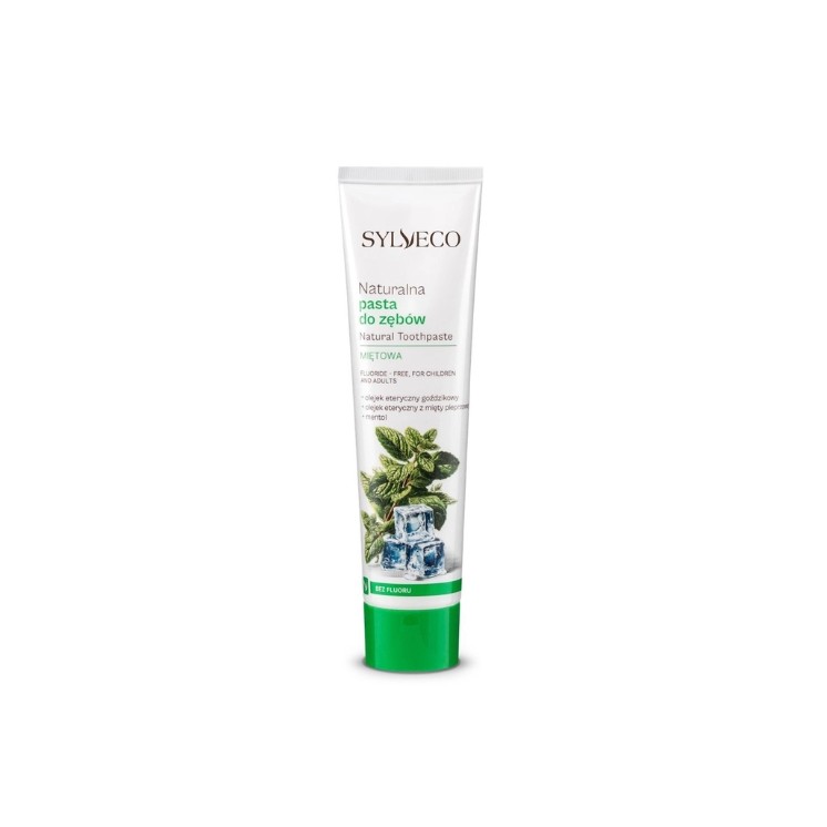 Sylveco natural toothpaste with intense mint flavor and fluoride-free flavor 100 ml