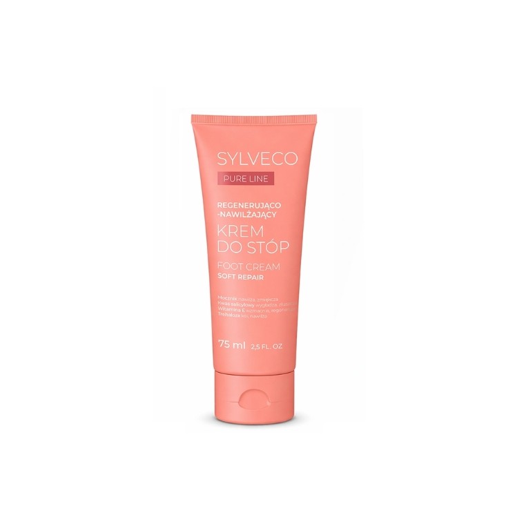 Sylveco Pure Line Krem do stóp regenerująco-nawilżający 75 ml