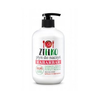 Natürliches Zielko -Rhabarber-Geschirrspülmittel 500 ml