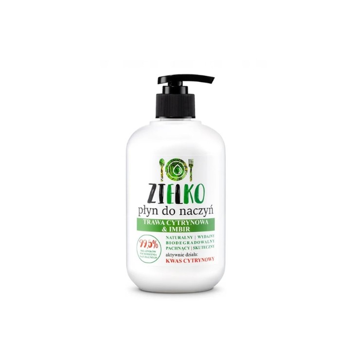 Natürliches Kräuter Zielko mit Zitronengras und Ingwer, 500 ml