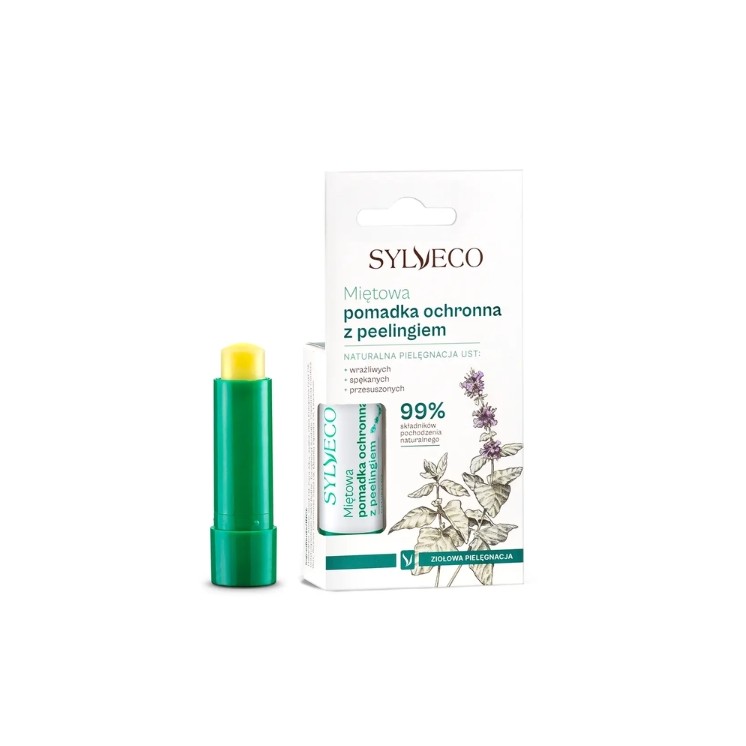 Помада Sylveco mint з пілінгом та бетуліном 4,6 г
