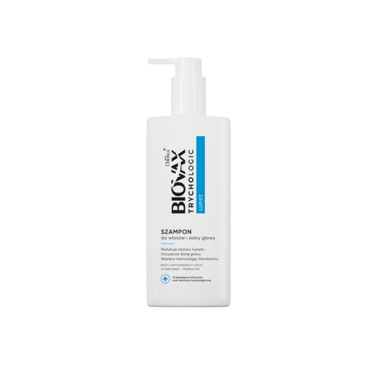 L'biotica BIOVAX Trychologic Łupież Szampon do włosów i skóry głowy 200 ml