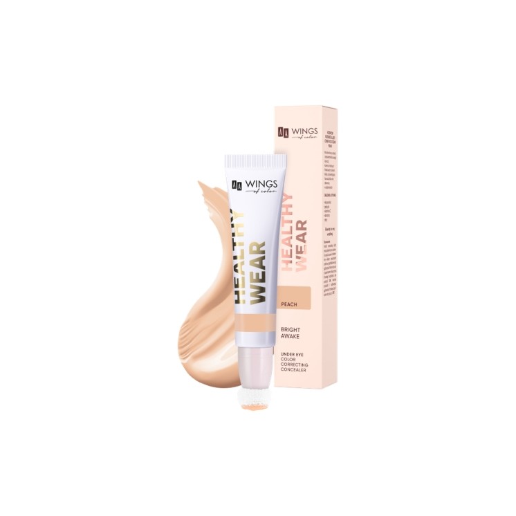 AA Wings of Color Healthy Wear Bright Awake Peach Augen-Concealer 13 ml