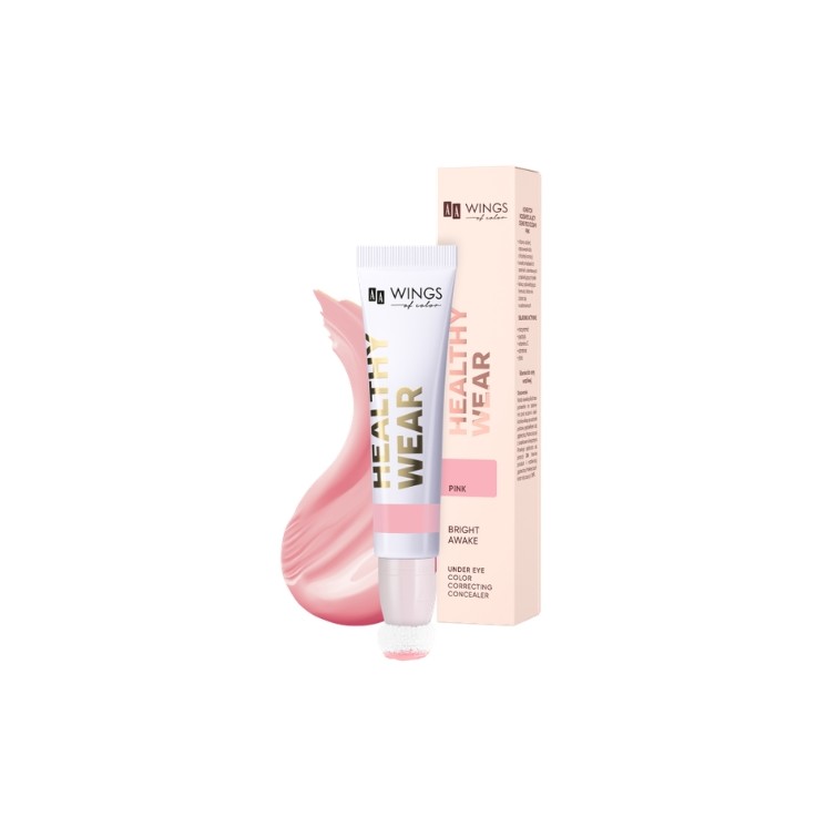 AA Wings of Color Healthy Wear Bright Awake Консилер від темних кіл під очима Pink 13 мл